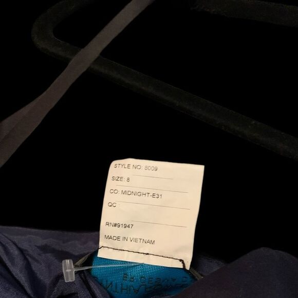 CYNTHIA ROWLEY STRAPLESS MIDNIGHT BLUE DRESS SIZE 8 - Picture 4 of 8